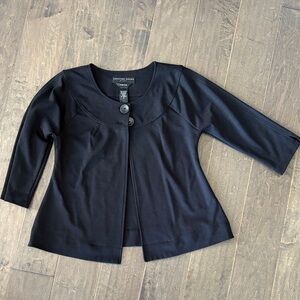 Geoffrey Beene Classic Black Blouse